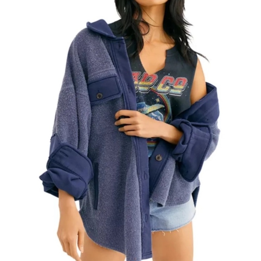 Free People Ruby Jacket—Indigo